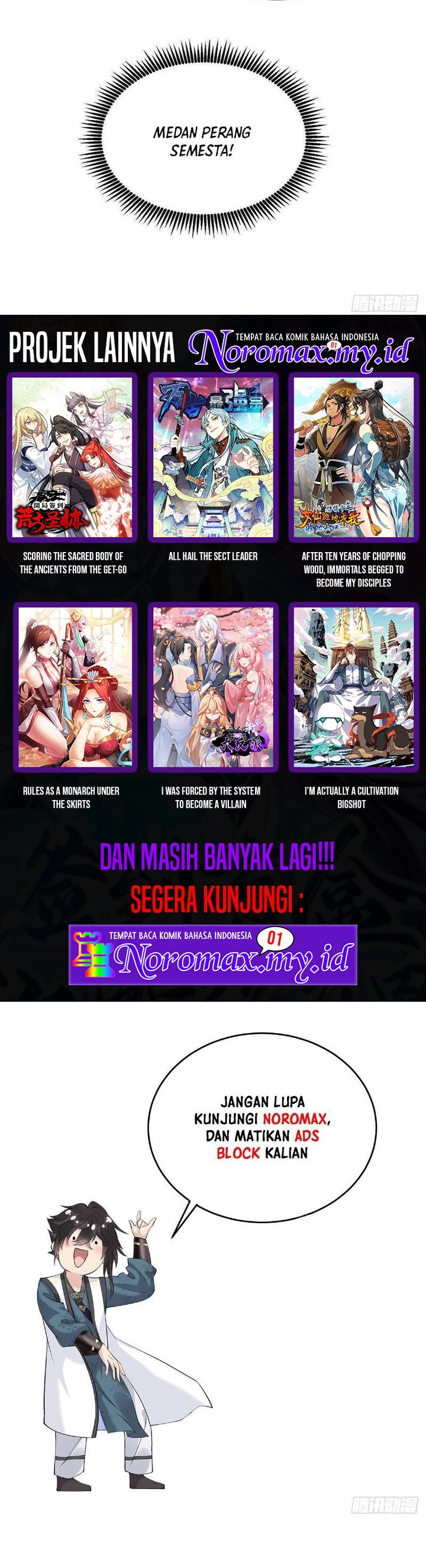All Hail the Sect Leaders Chapter 490 Gambar 24