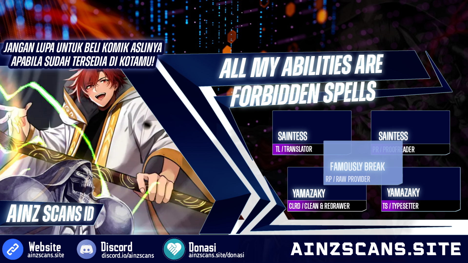 All My Abilities Are Forbidden Spells (Profession changer: All My Spell are Forbidden Skills) Chapter 02 Gambar 1