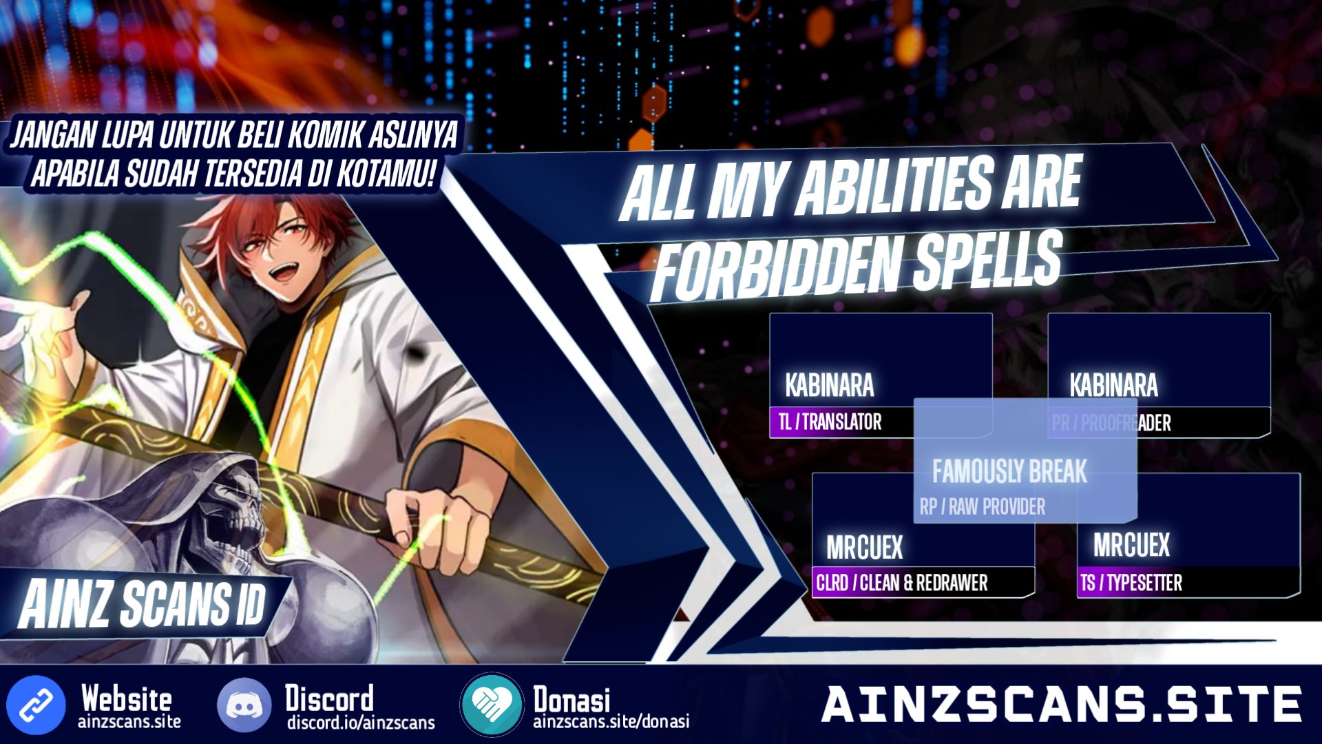 All My Abilities Are Forbidden Spells (Profession changer: All My Spell are Forbidden Skills) Chapter 03 Gambar 1