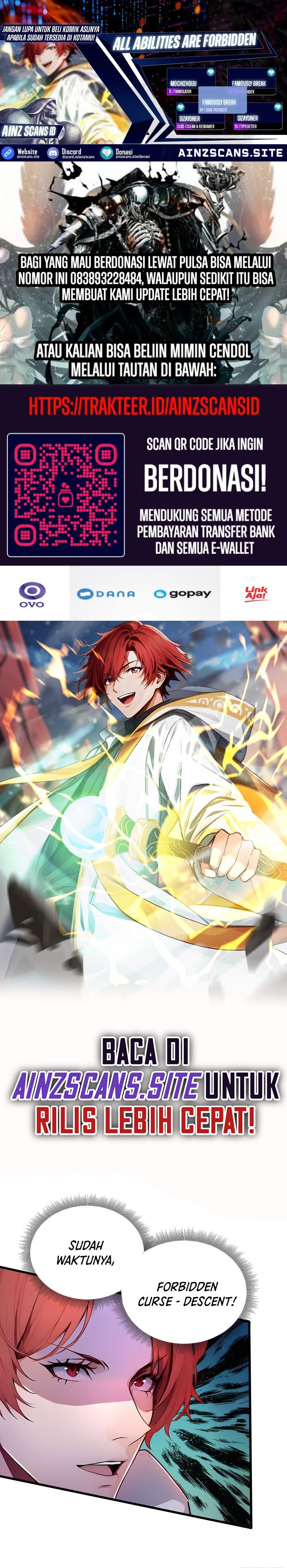All My Abilities Are Forbidden Spells (Profession changer: All My Spell are Forbidden Skills) Chapter 06 Gambar 1