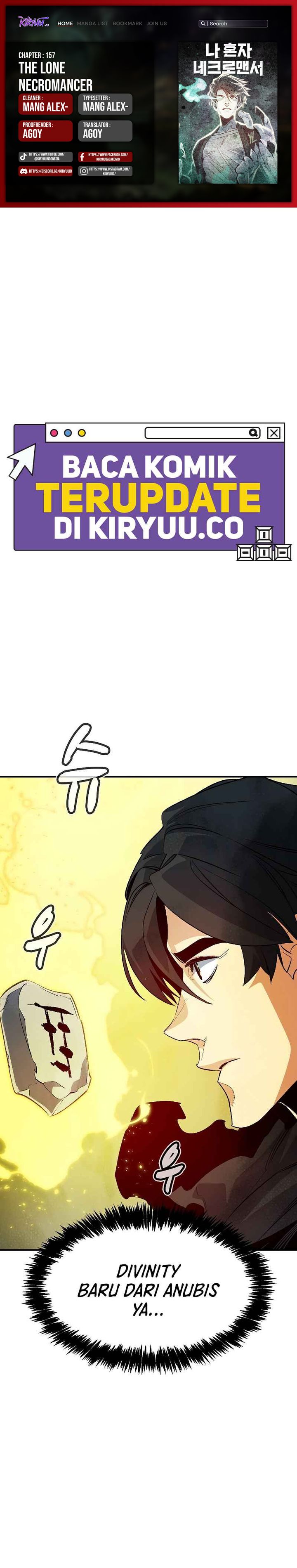 Alone Necromancer (Solo Necromancer) Chapter 157 Gambar 1