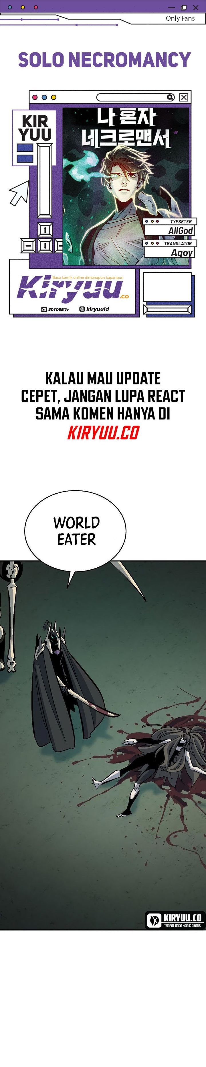 Alone Necromancer (Solo Necromancer) Chapter 177 Gambar 1