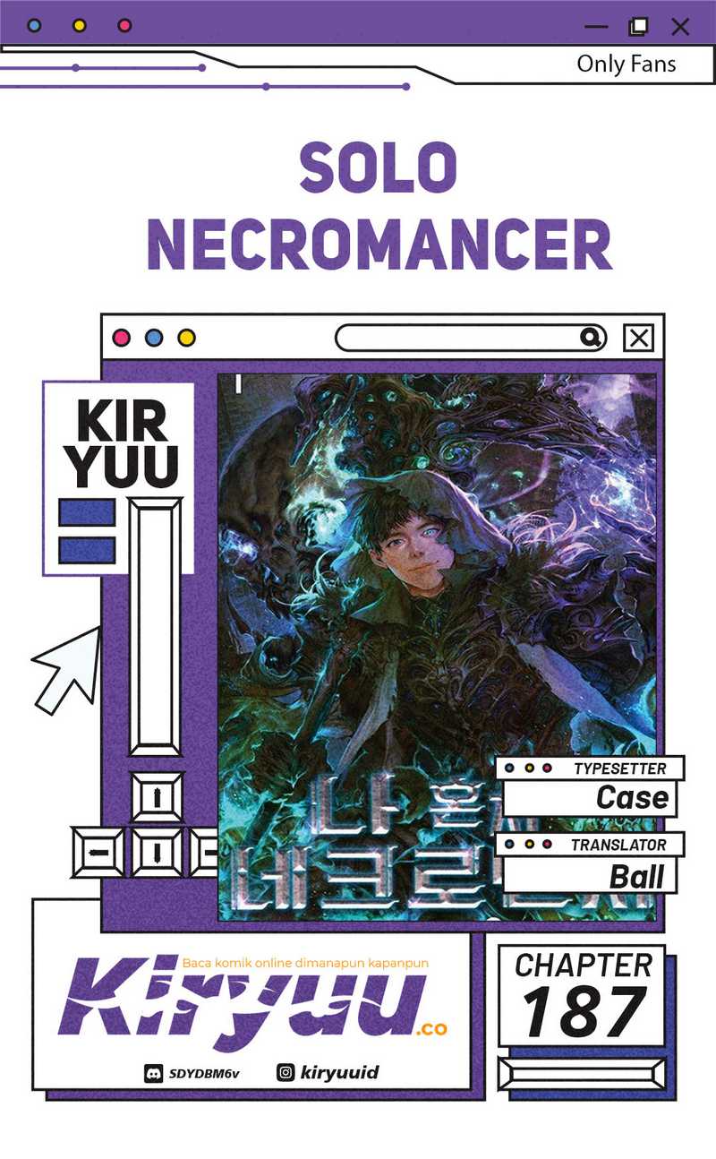 Alone Necromancer (Solo Necromancer) Chapter 187 Gambar 1