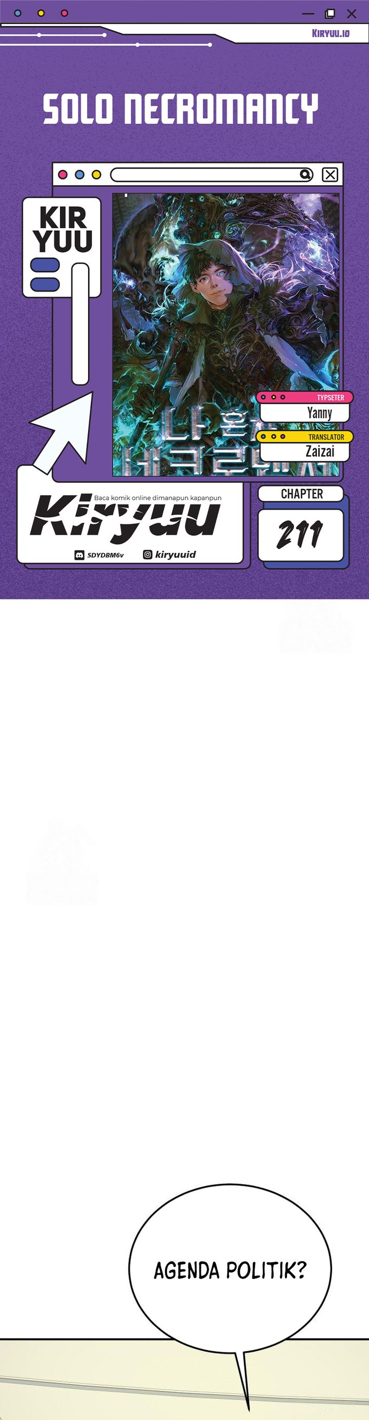 Alone Necromancer (Solo Necromancer) Chapter 211 Gambar 1