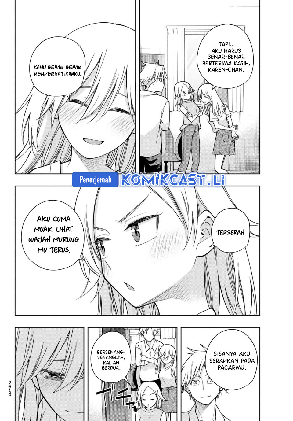 Amagami-san Chi no Enmusubi Chapter 190 Gambar 9