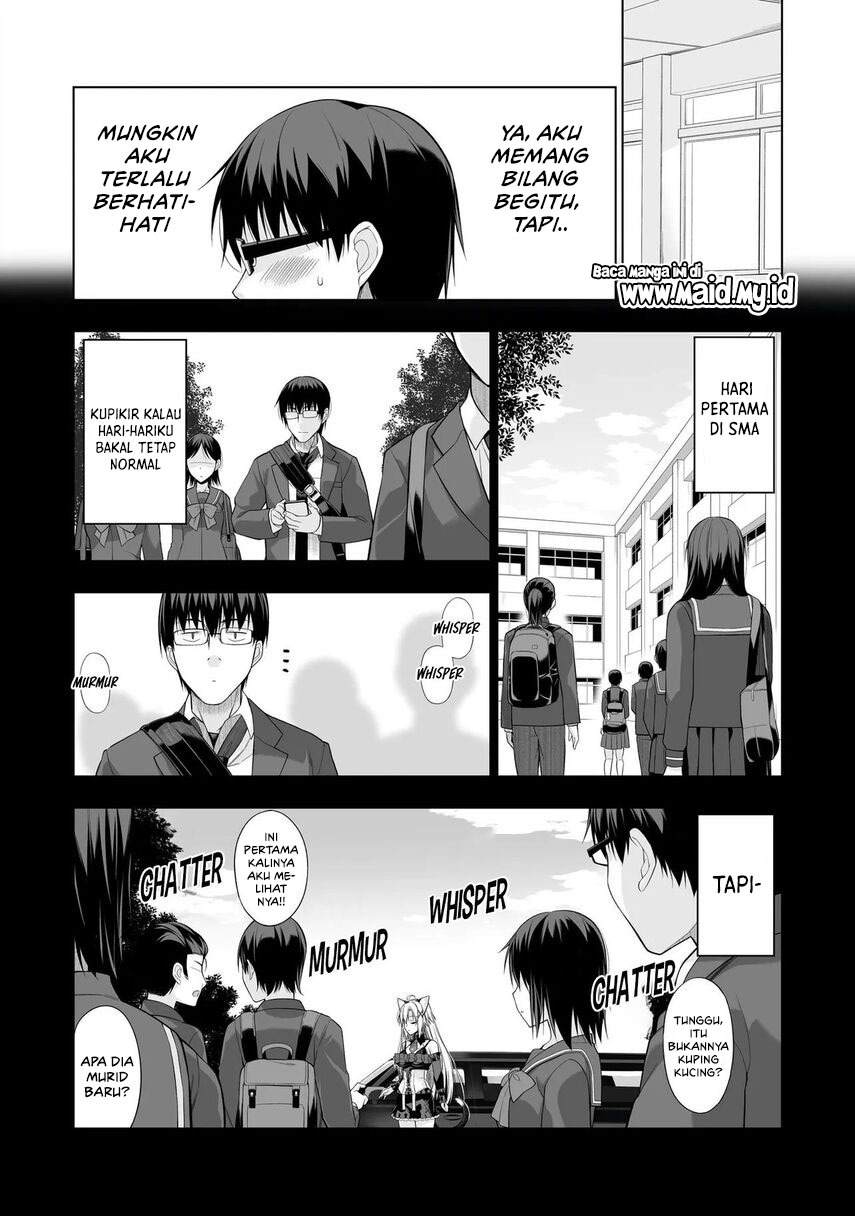 Anata wa Watashi no Geboku desu – Neko to Geboku no Himitsu no Kankei Chapter 01 Gambar 15