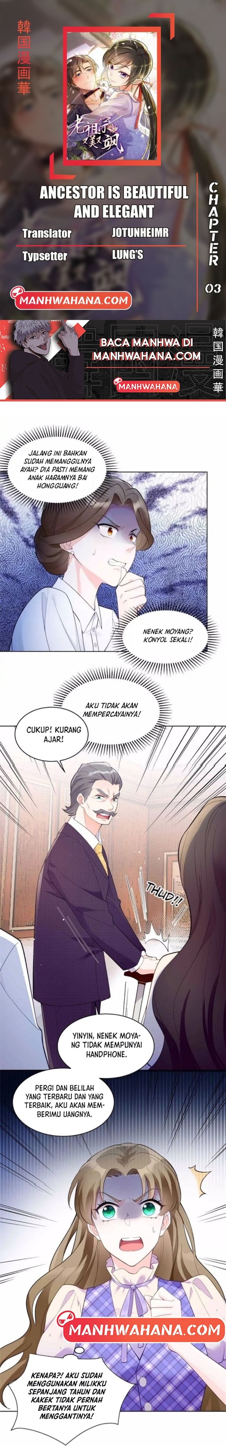 Ancestor is Beautiful and Elegant Chapter 02 Gambar 1