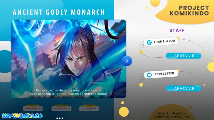Ancient Godly Monarch Chapter 01 Gambar 1