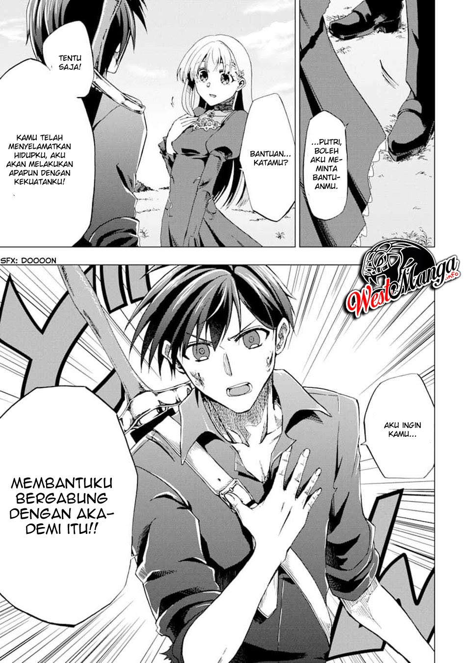 Ankoku Kishi no Ore desu Ga Saikyou no Seikishi wo Mezashimasu Chapter 01.2 Gambar 18