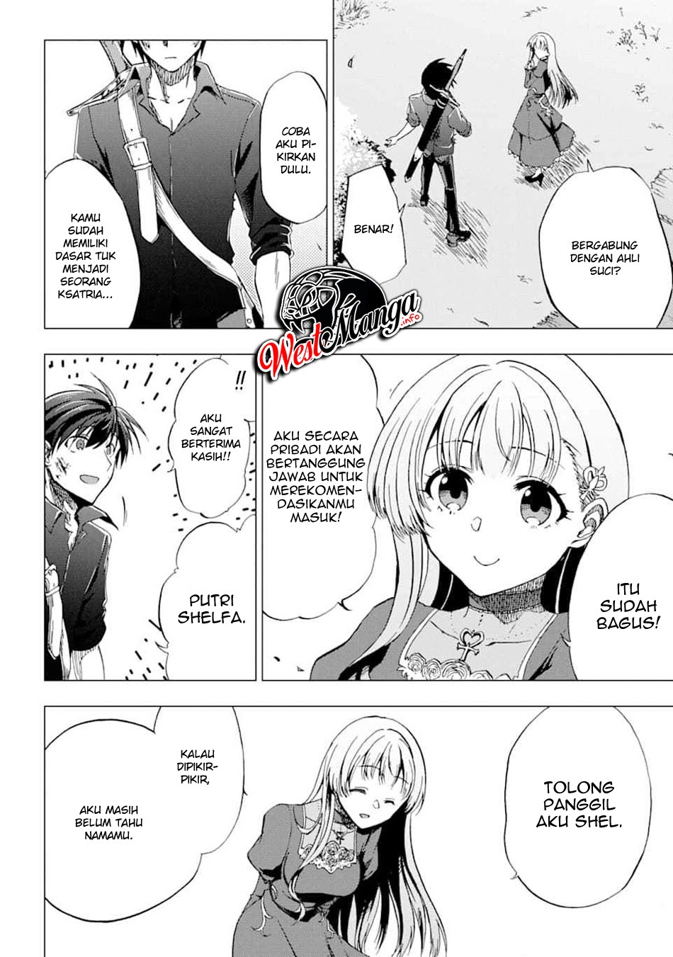 Ankoku Kishi no Ore desu Ga Saikyou no Seikishi wo Mezashimasu Chapter 01.2 Gambar 19