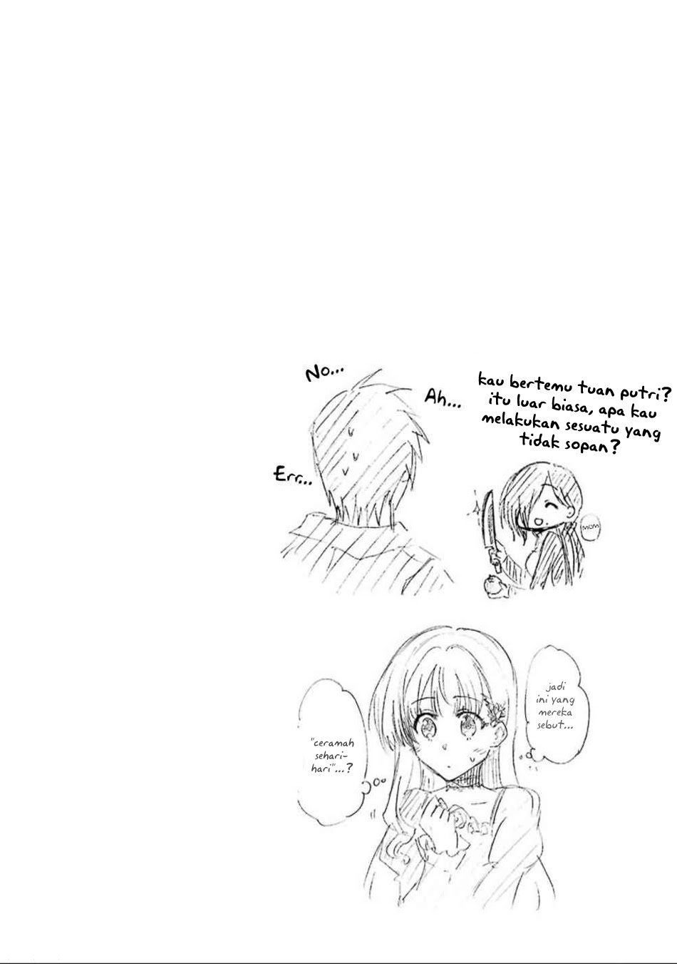 Ankoku Kishi no Ore desu Ga Saikyou no Seikishi wo Mezashimasu Chapter 01.2 Gambar 22