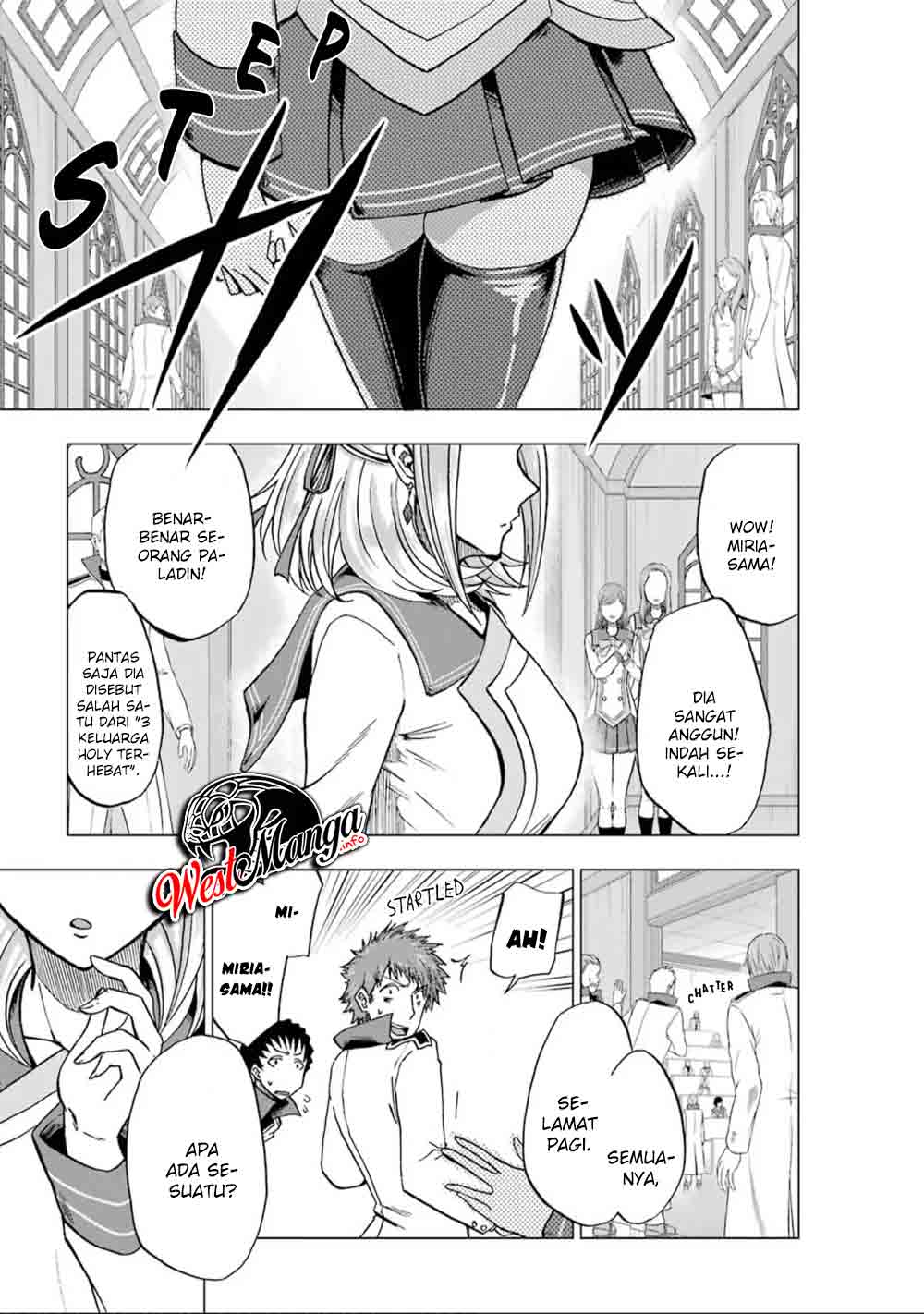 Ankoku Kishi no Ore desu Ga Saikyou no Seikishi wo Mezashimasu Chapter 04 Gambar 7