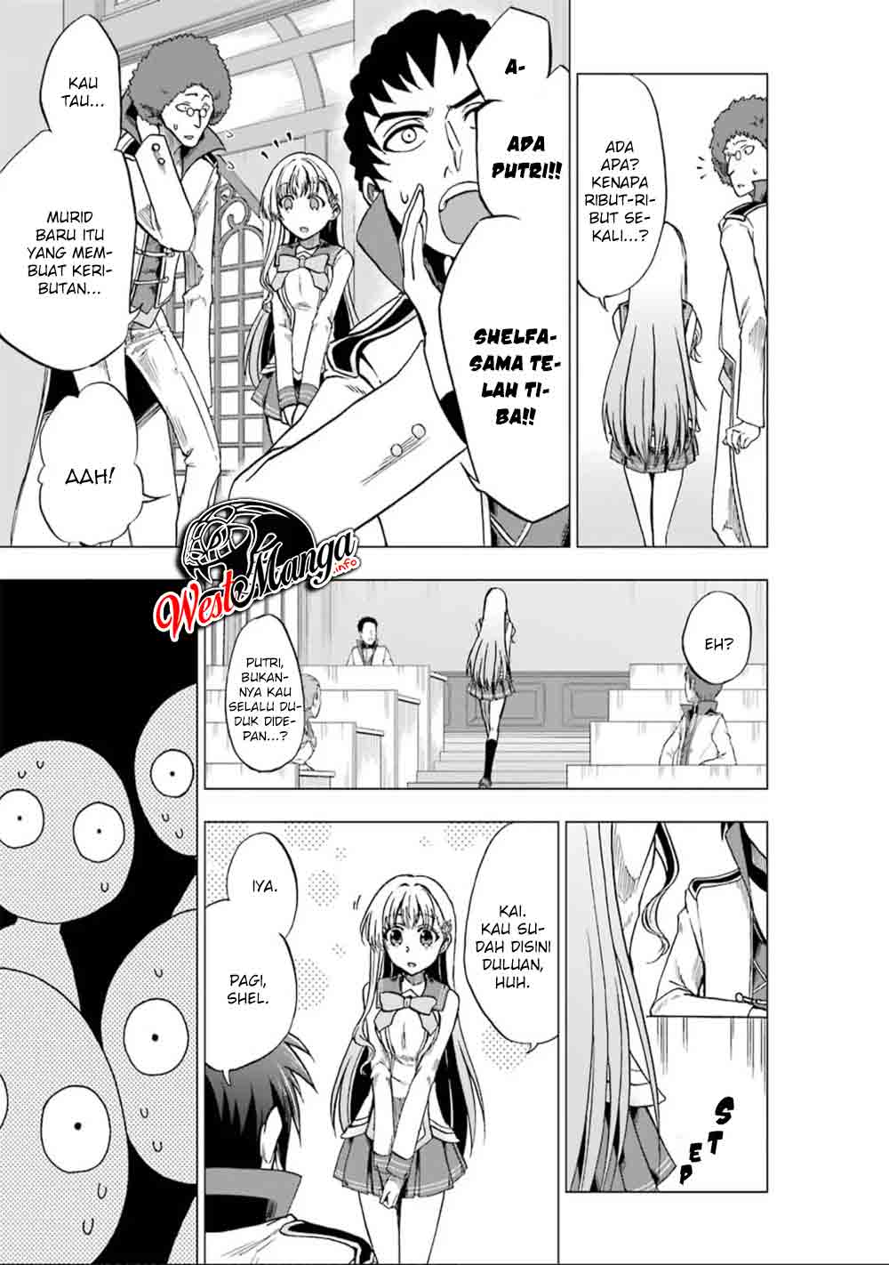 Ankoku Kishi no Ore desu Ga Saikyou no Seikishi wo Mezashimasu Chapter 04 Gambar 13