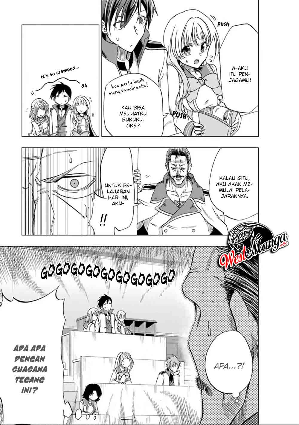 Ankoku Kishi no Ore desu Ga Saikyou no Seikishi wo Mezashimasu Chapter 04 Gambar 19