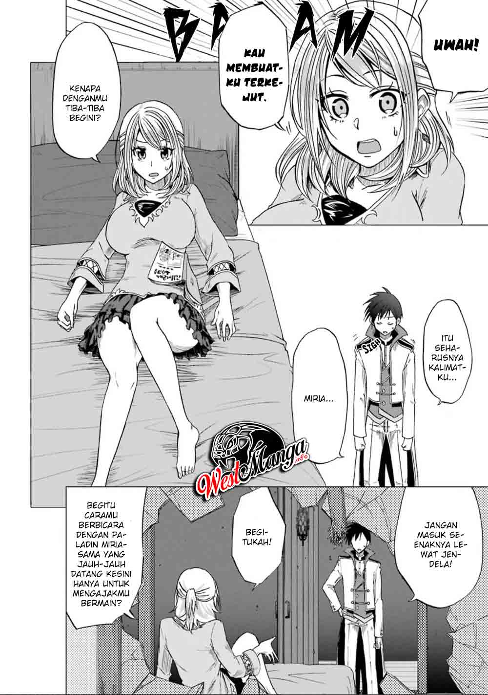 Ankoku Kishi no Ore desu Ga Saikyou no Seikishi wo Mezashimasu Chapter 04 Gambar 22