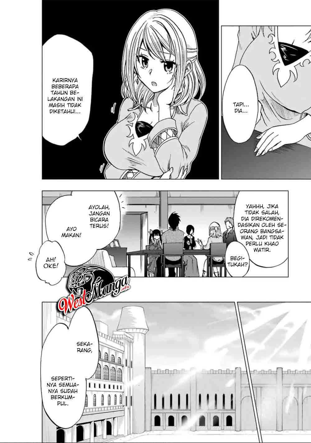 Ankoku Kishi no Ore desu Ga Saikyou no Seikishi wo Mezashimasu Chapter 04 Gambar 34