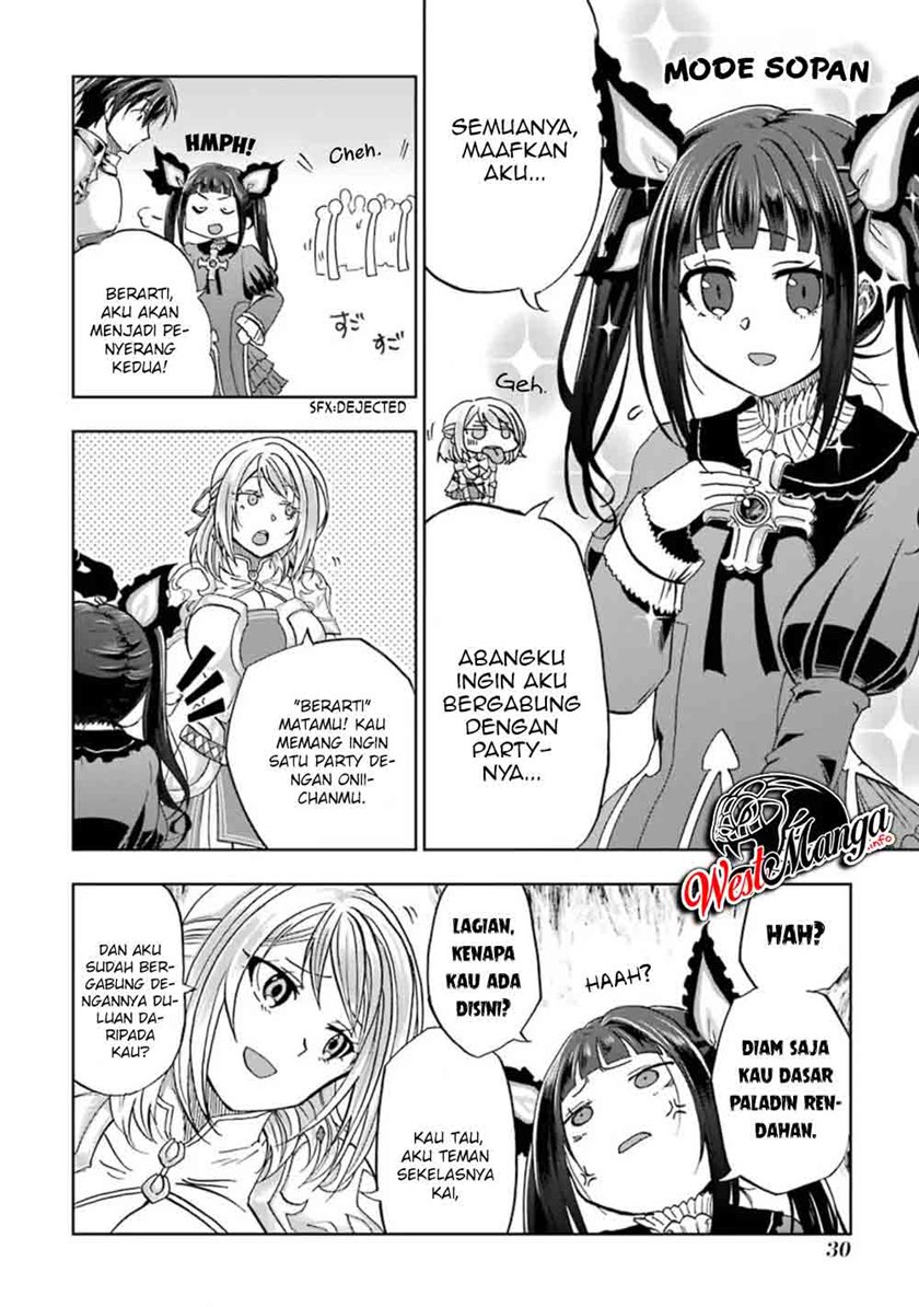 Ankoku Kishi no Ore desu Ga Saikyou no Seikishi wo Mezashimasu Chapter 06 Gambar 32