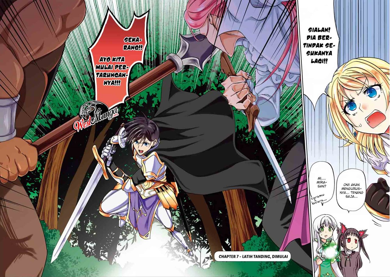 Ankoku Kishi no Ore desu Ga Saikyou no Seikishi wo Mezashimasu Chapter 07 Gambar 4