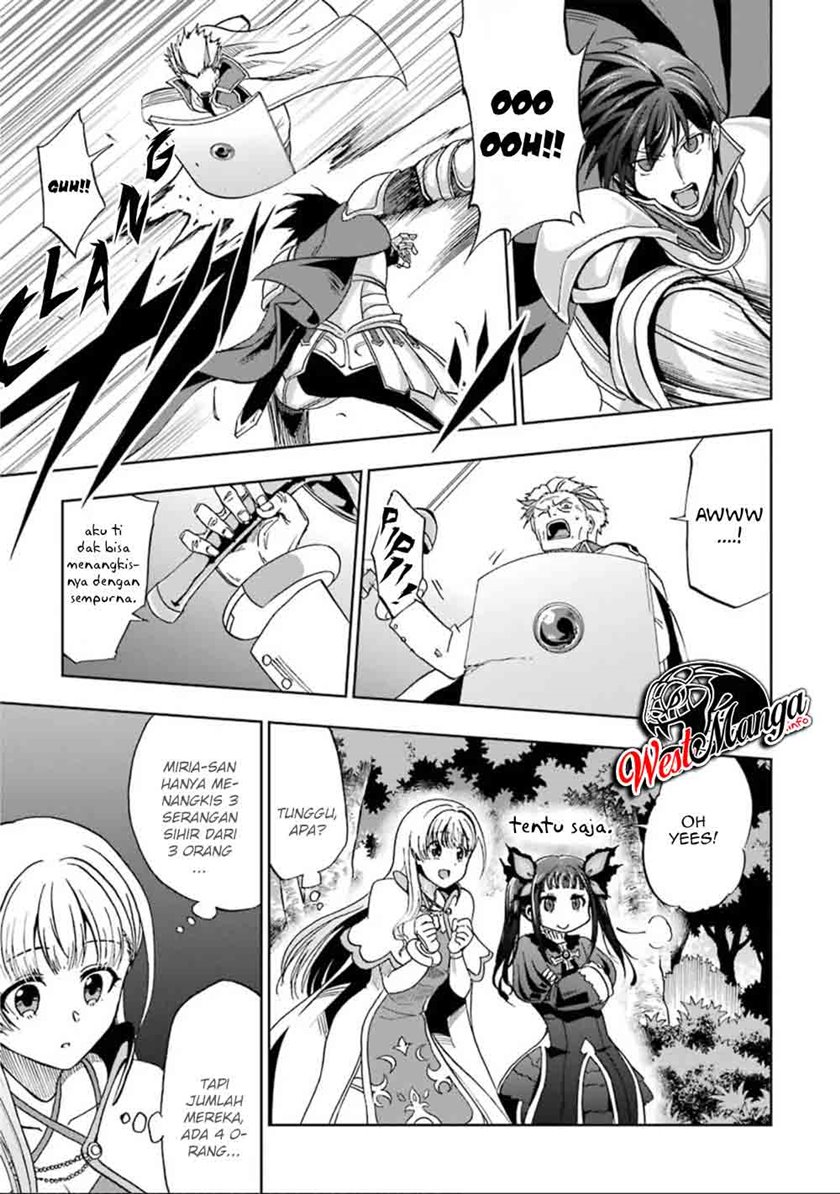 Ankoku Kishi no Ore desu Ga Saikyou no Seikishi wo Mezashimasu Chapter 07 Gambar 23