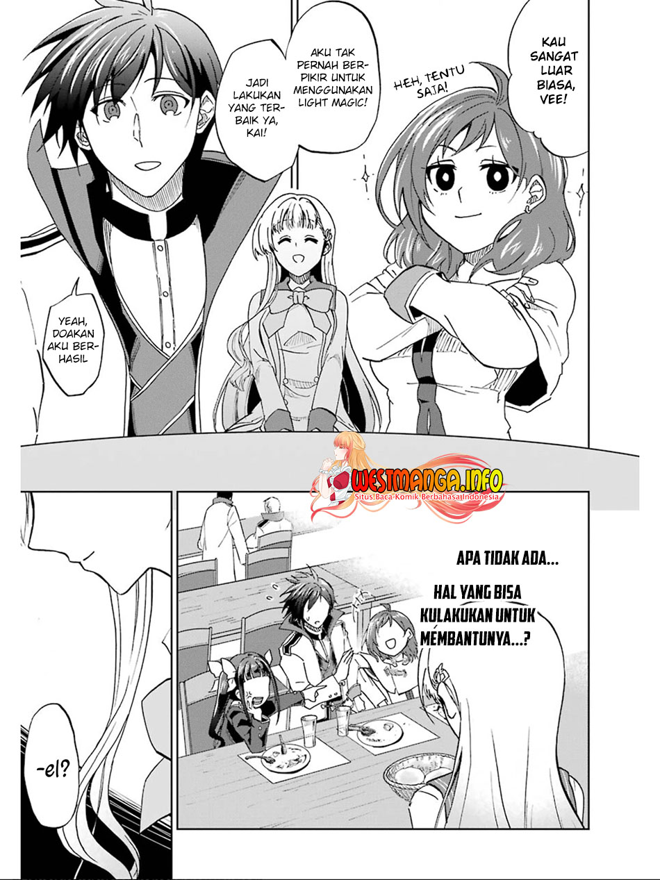 Ankoku Kishi no Ore desu Ga Saikyou no Seikishi wo Mezashimasu Chapter 16 Gambar 11