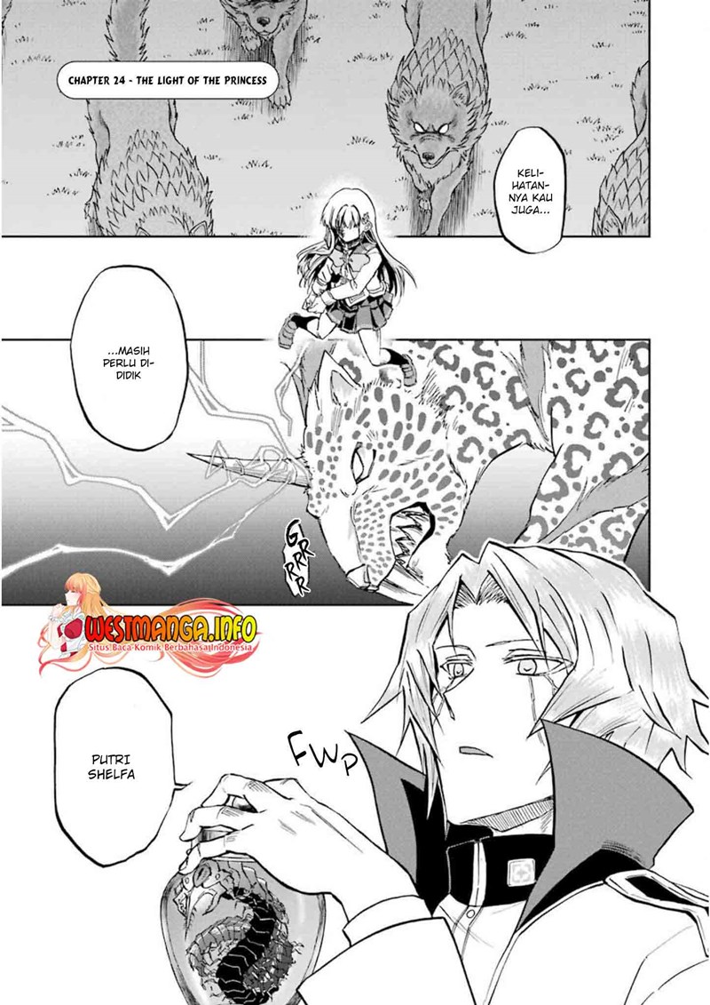 Ankoku Kishi no Ore desu Ga Saikyou no Seikishi wo Mezashimasu Chapter 24 Gambar 4