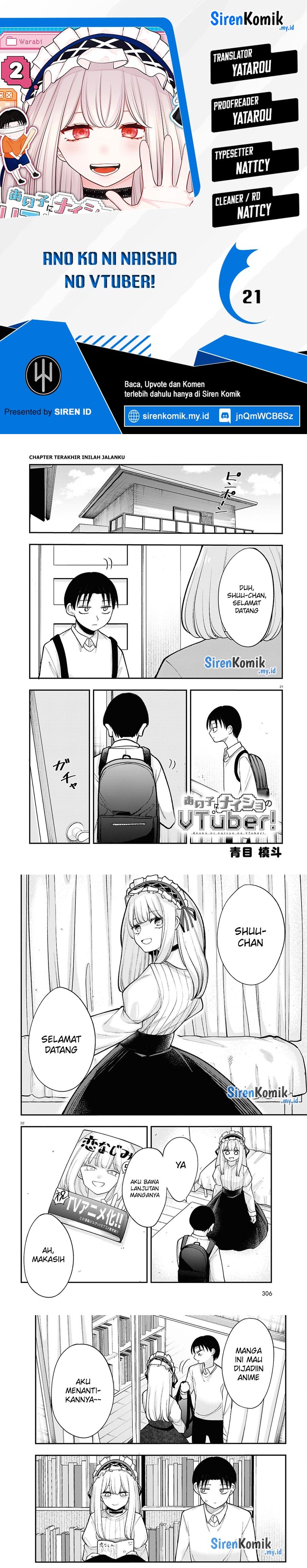 Ano Ko ni Naisho no VTUBER! Chapter 21 Gambar 1