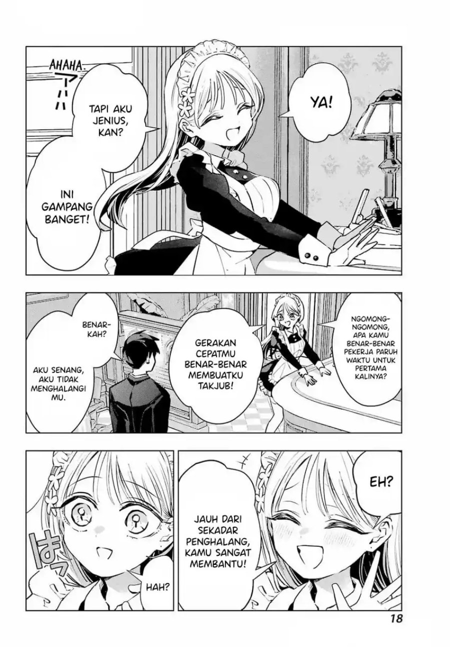 Anta to Osananajimitte dake demo Iyananoni! ~Zekkou kara Hajimaru S-kyuu Bishoujo to no Gakuen Nariagari Seikatsu~ Chapter 06 Gambar 12