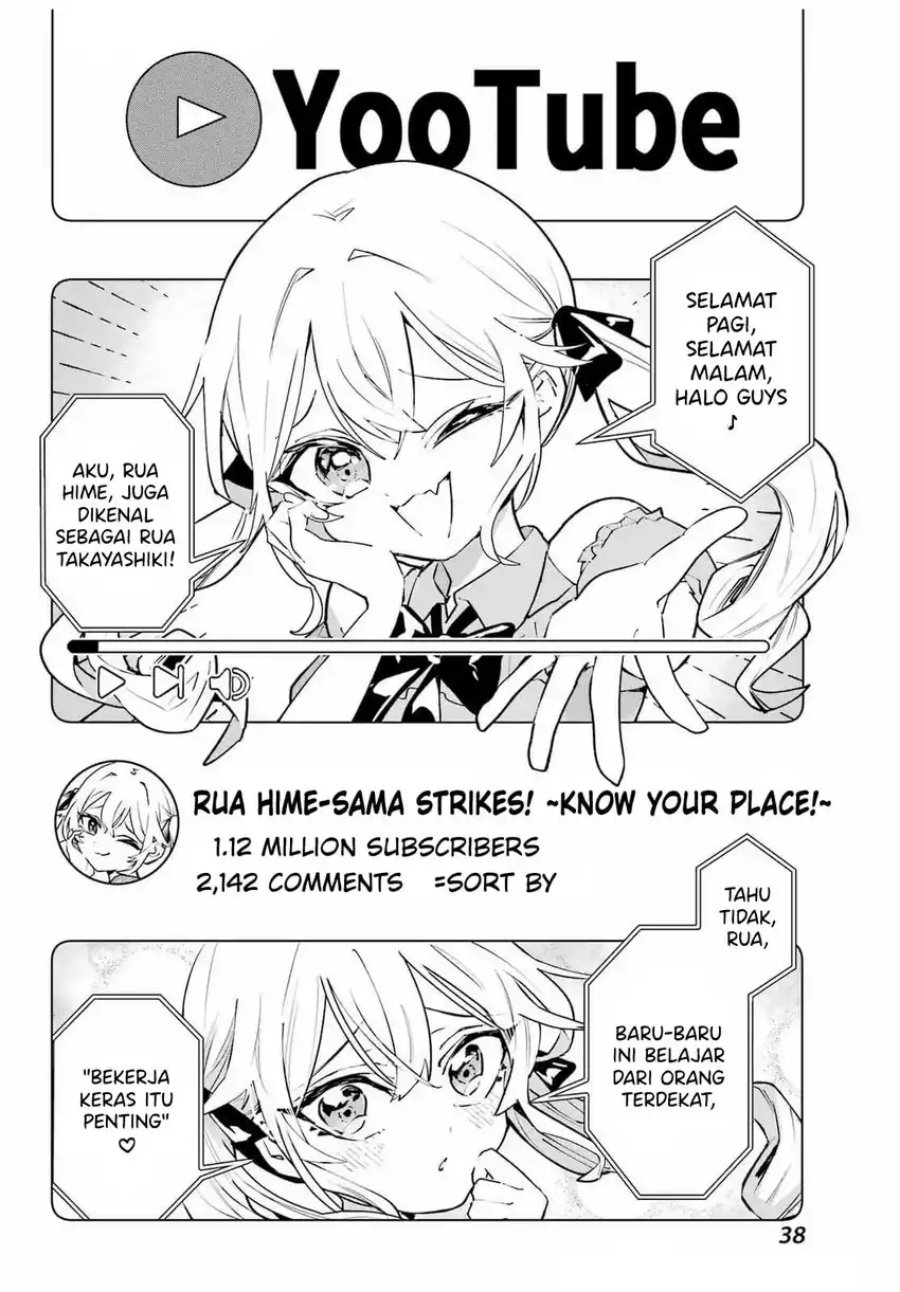 Anta to Osananajimitte dake demo Iyananoni! ~Zekkou kara Hajimaru S-kyuu Bishoujo to no Gakuen Nariagari Seikatsu~ Chapter 06 Gambar 32