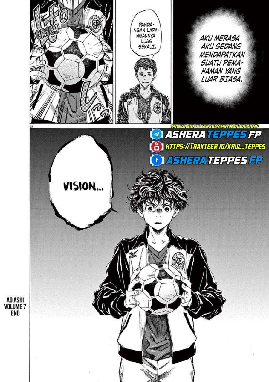 Ao Ashi Chapter 72 Gambar 20