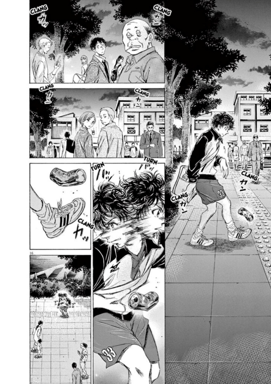 Ao Ashi Chapter 75 Gambar 18
