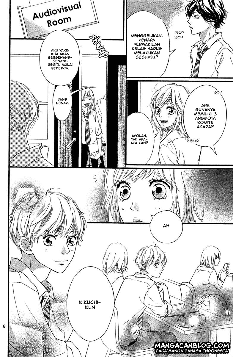 Ao Haru Ride Chapter 18 Gambar 7