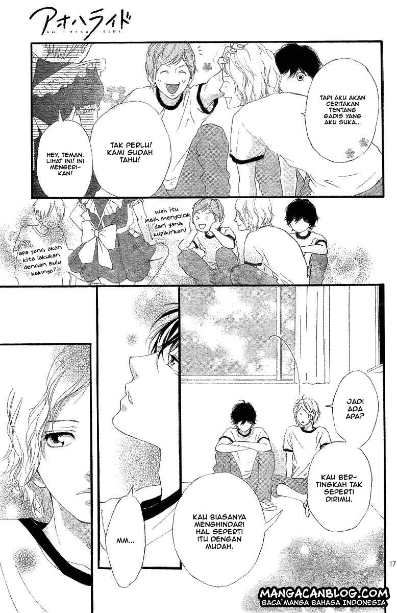 Ao Haru Ride Chapter 18 Gambar 18