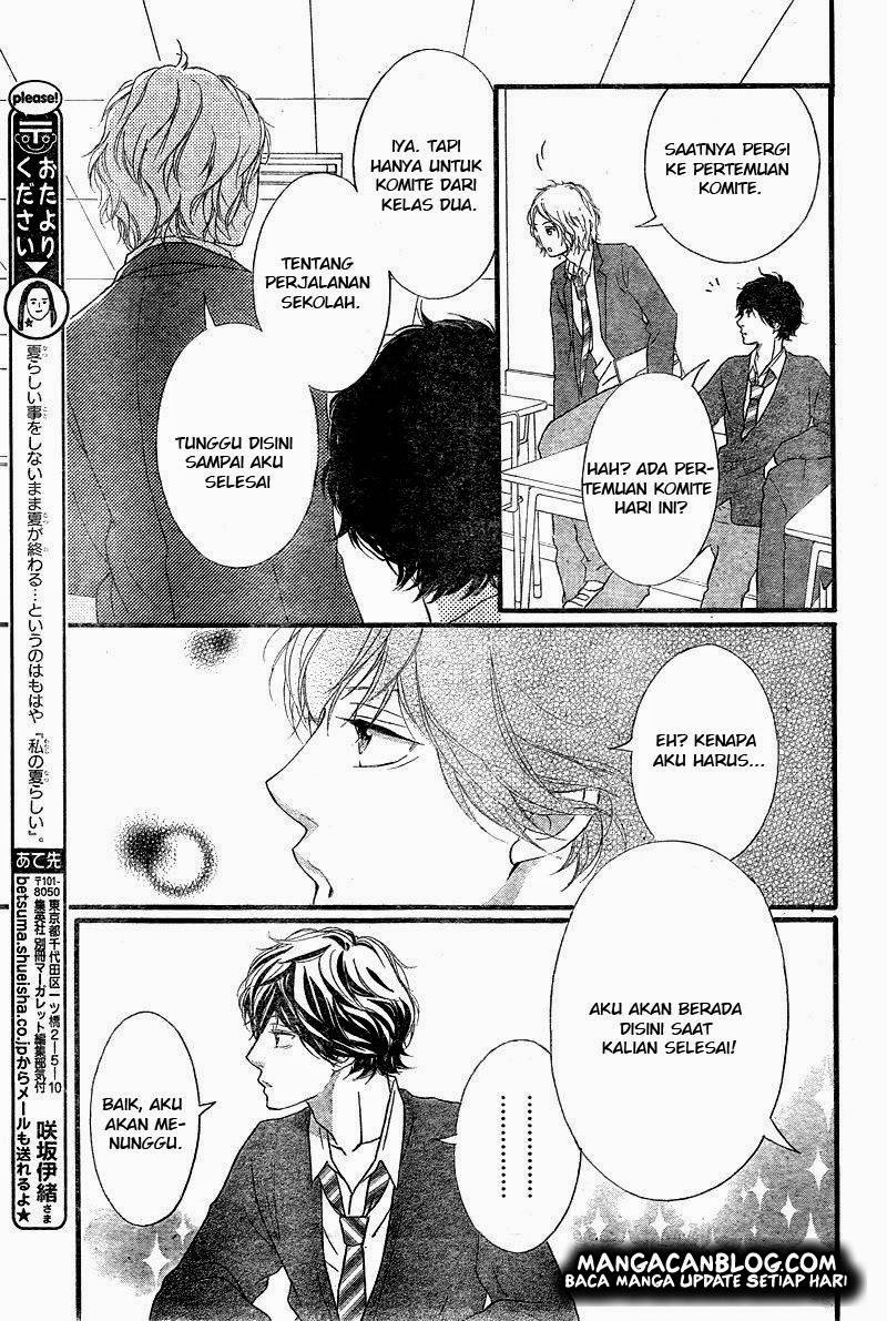 Ao Haru Ride Chapter 32 Gambar 39