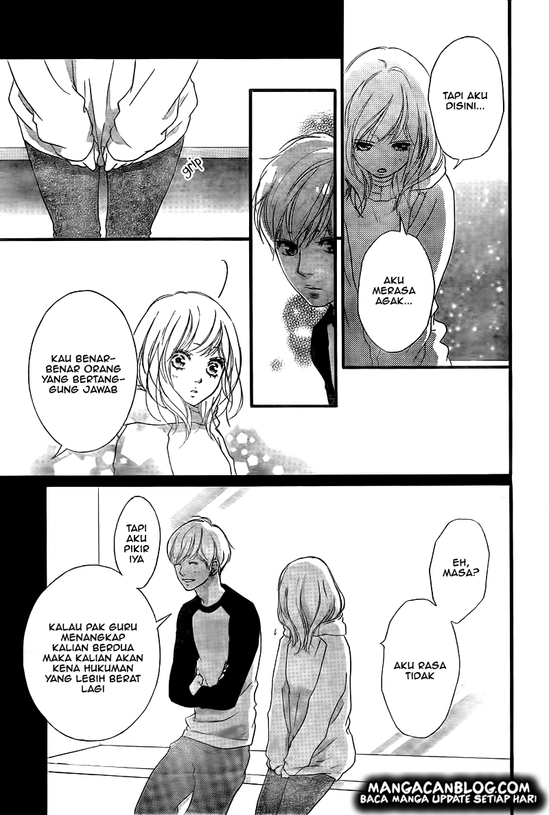 Ao Haru Ride Chapter 37 Gambar 18