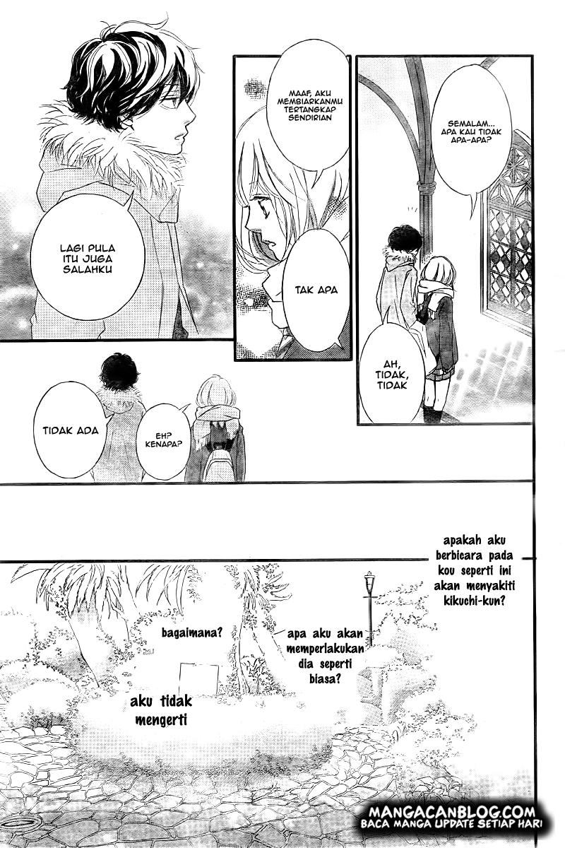 Ao Haru Ride Chapter 37 Gambar 34
