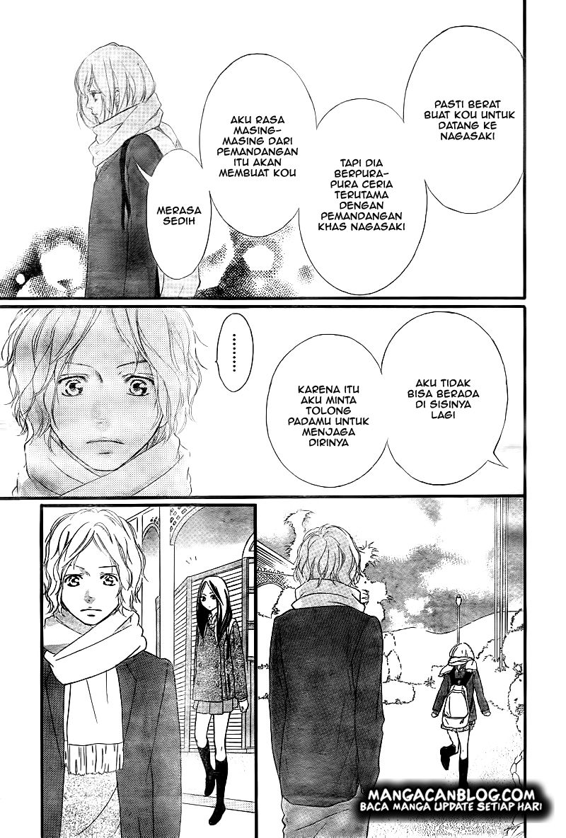 Ao Haru Ride Chapter 37 Gambar 38