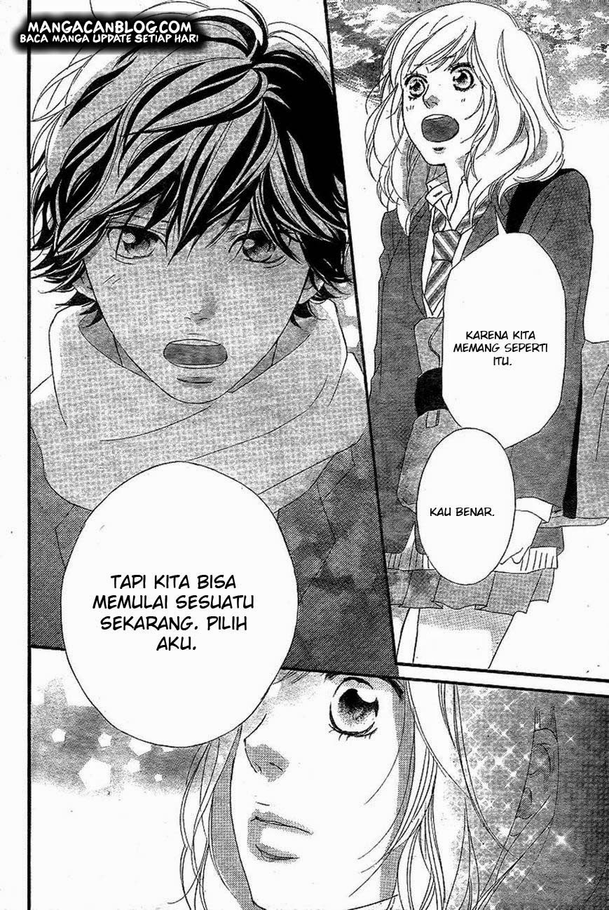 Ao Haru Ride Chapter 44 Gambar 36