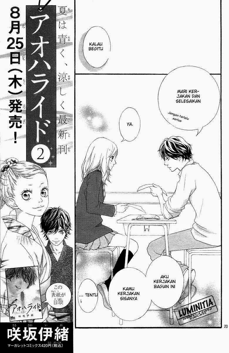 Ao Haru Ride Chapter 8 Gambar 19