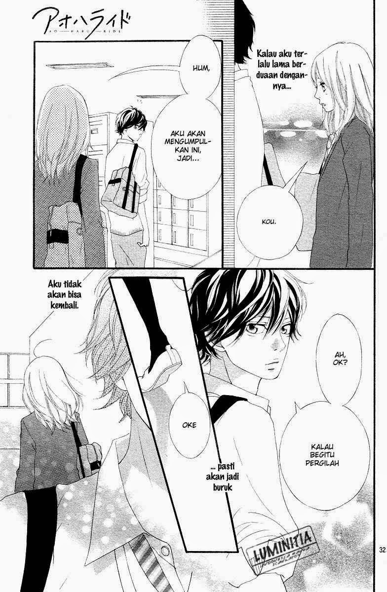 Ao Haru Ride Chapter 8 Gambar 31