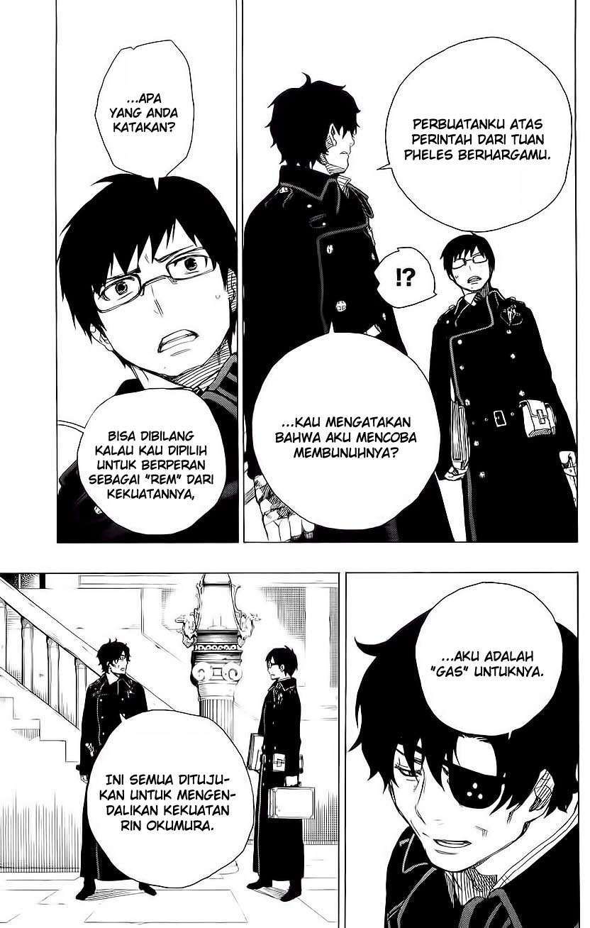 Ao no Exorcist Chapter 7 Gambar 11
