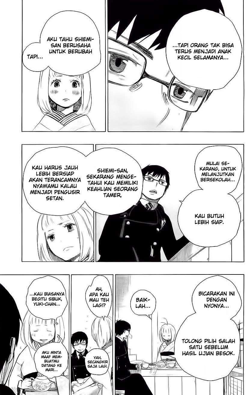 Ao no Exorcist Chapter 7 Gambar 21