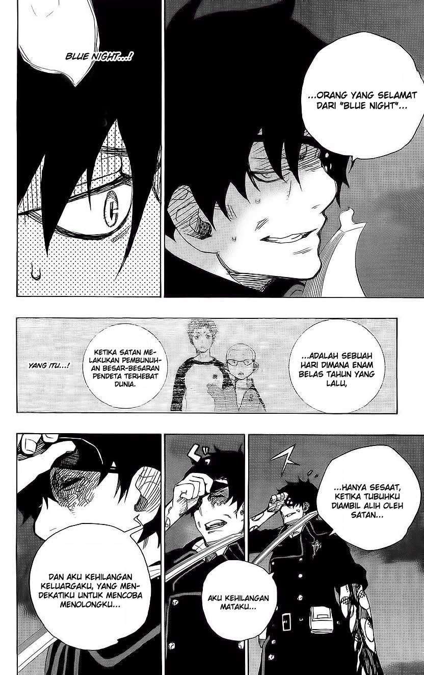 Ao no Exorcist Chapter 7 Gambar 34