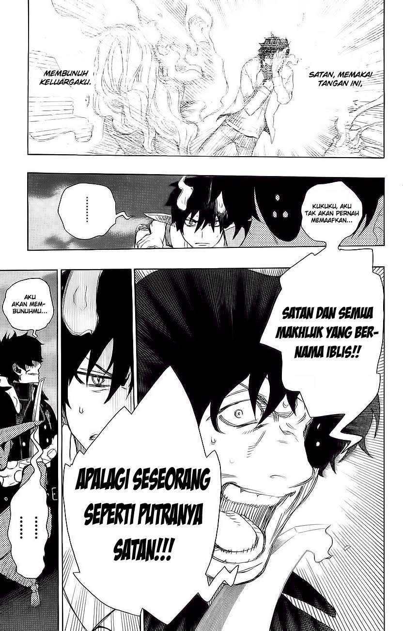 Ao no Exorcist Chapter 7 Gambar 35