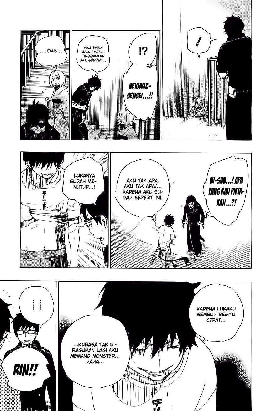 Ao no Exorcist Chapter 7 Gambar 39