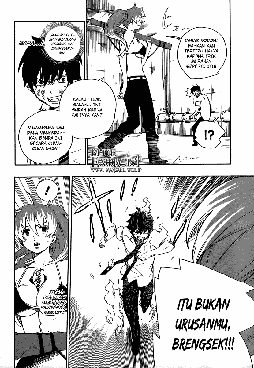 Ao no Exorcist Chapter 10 Gambar 15