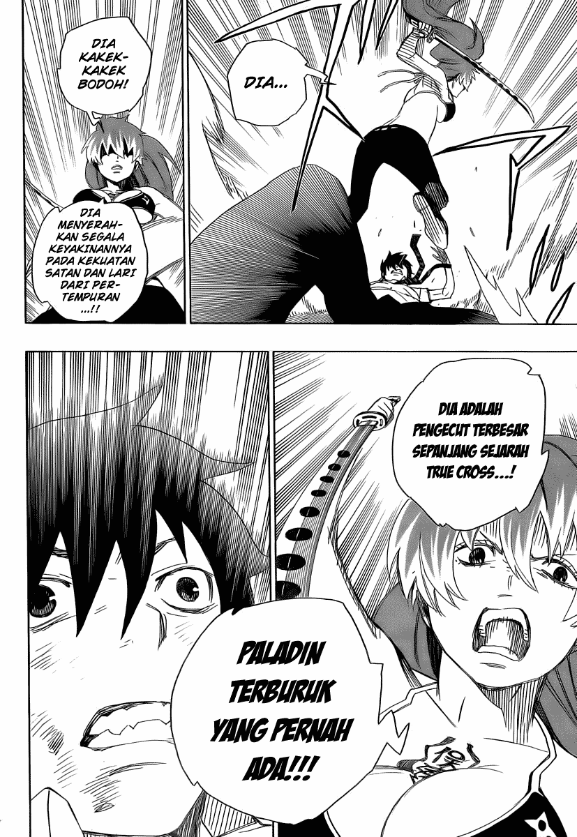 Ao no Exorcist Chapter 10 Gambar 27