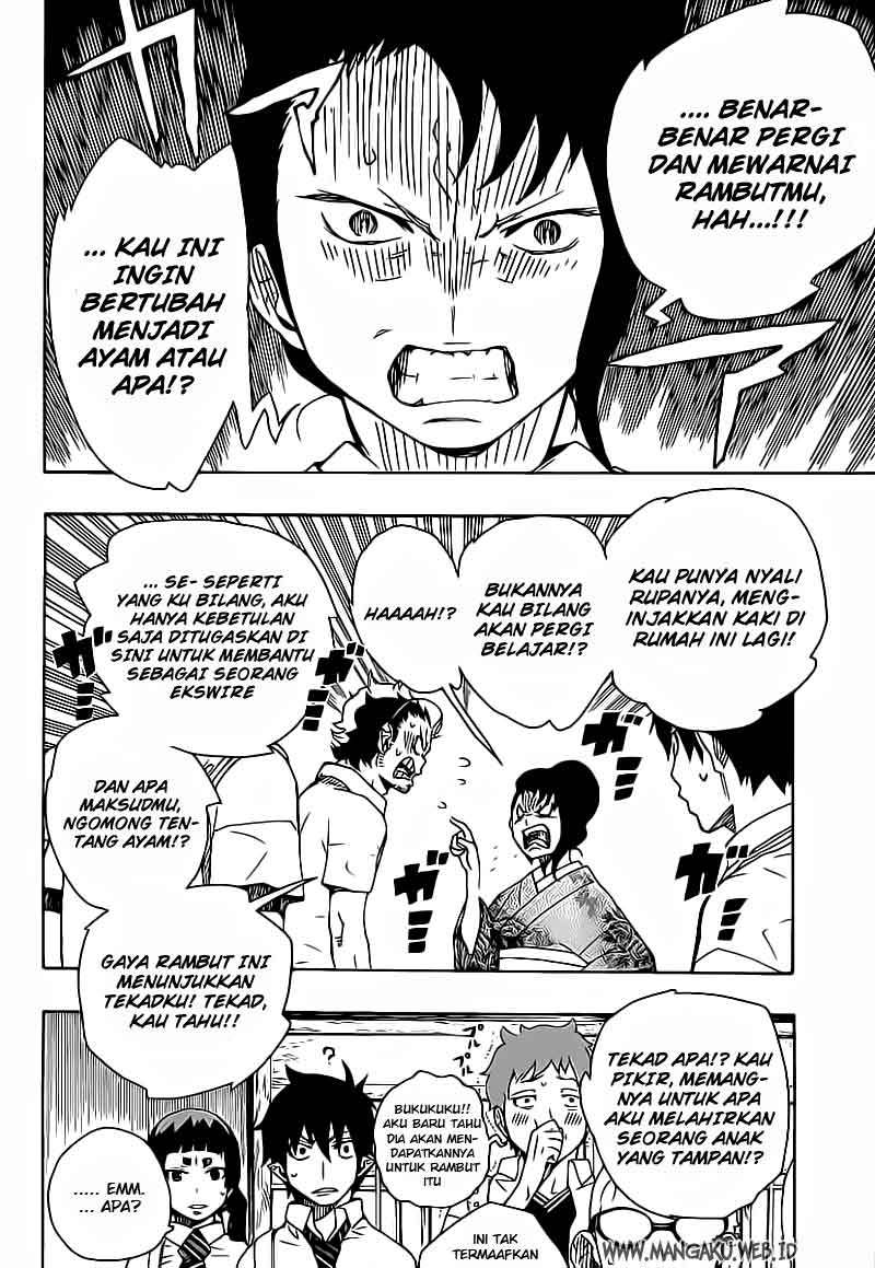Ao no Exorcist Chapter 18 Gambar 3