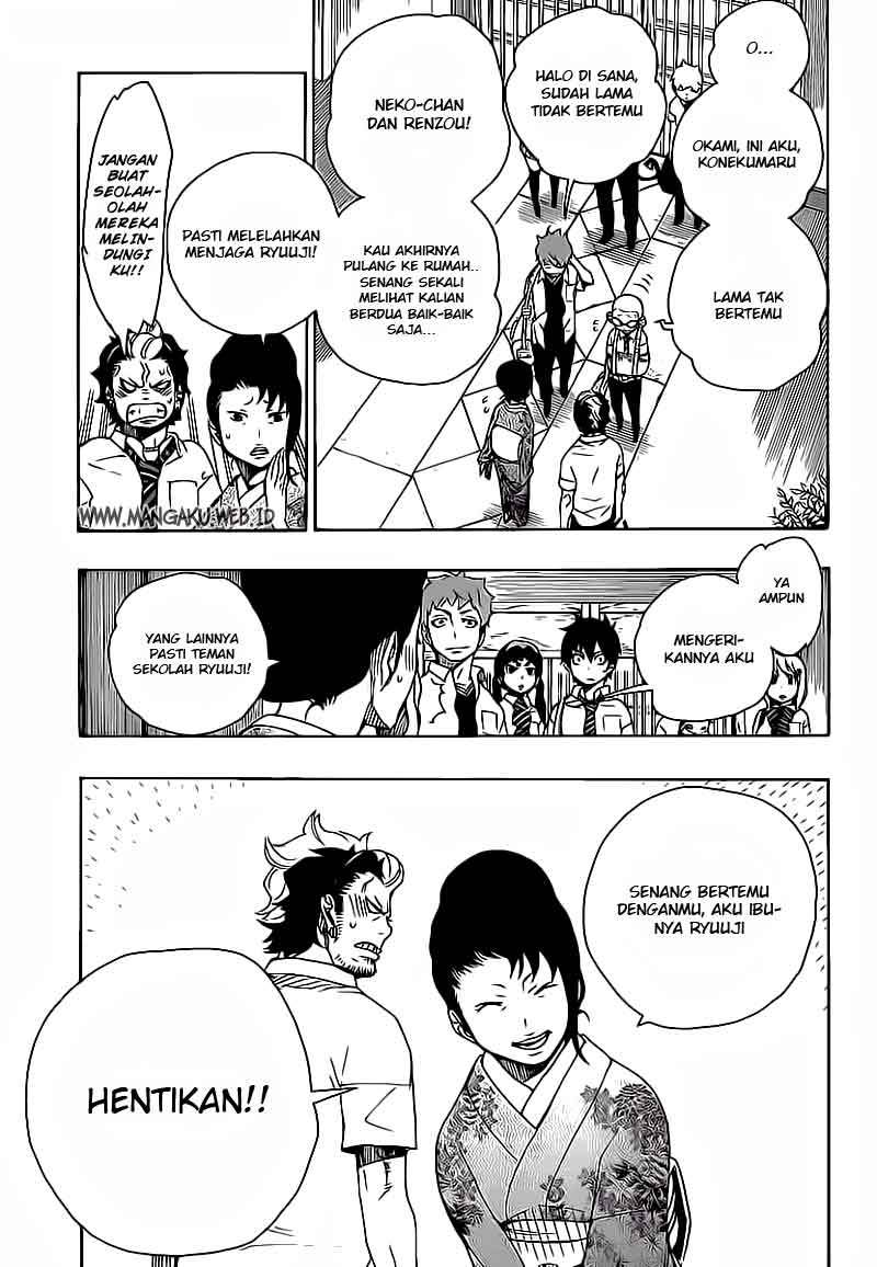 Ao no Exorcist Chapter 18 Gambar 4