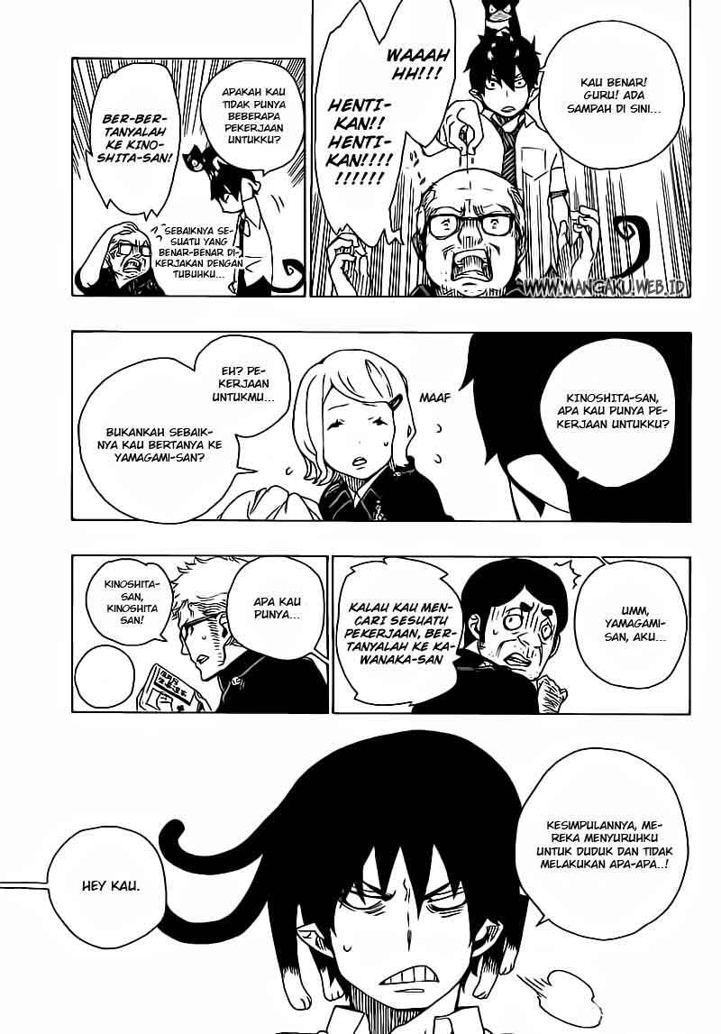 Ao no Exorcist Chapter 18 Gambar 16