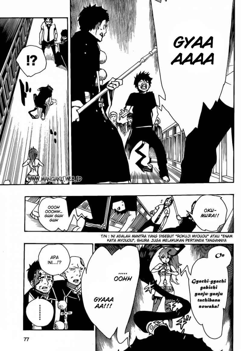 Ao no Exorcist Chapter 22 Gambar 21